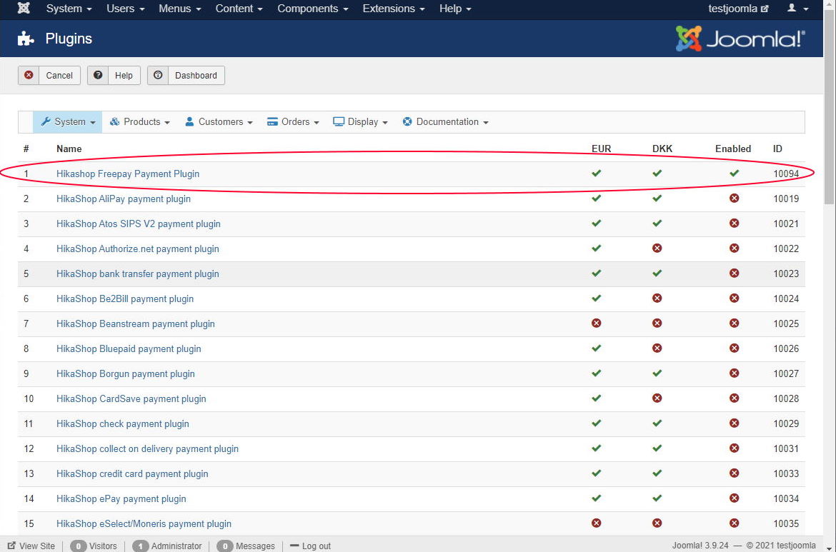 Freepay API